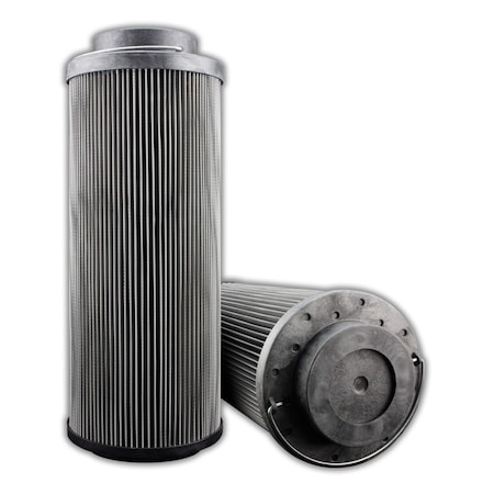 Hydraulic Filter, Replaces FILTREC RHR950S100V, Return Line, 100 Micron, Outside-In